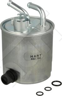 Hart 382 754 - Паливний фільтр autozip.com.ua