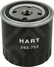 Hart 382 753 - Масляний фільтр autozip.com.ua