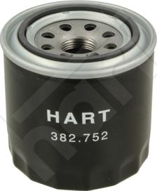 Hart 382 752 - Масляний фільтр autozip.com.ua