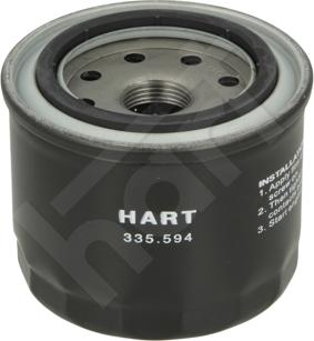 Hart 335 594 - Масляний фільтр autozip.com.ua