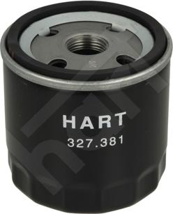 Hart 327 381 - Масляний фільтр autozip.com.ua