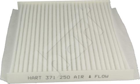 Hart 371 250 - Фільтр, повітря у внутрішній простір autozip.com.ua