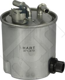 Hart 371 273 - Паливний фільтр autozip.com.ua