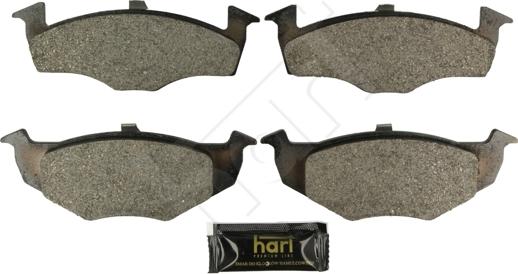 Hart 249 181 - Гальмівні колодки, дискові гальма autozip.com.ua