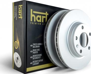 Hart 241 093 - Гальмівний диск autozip.com.ua