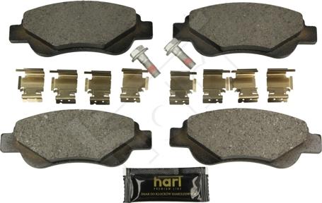 Hart 248 990 - Гальмівні колодки, дискові гальма autozip.com.ua