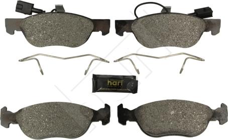 Hart 248 950 - Гальмівні колодки, дискові гальма autozip.com.ua