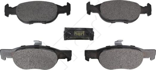 Hart 248 932 - Гальмівні колодки, дискові гальма autozip.com.ua