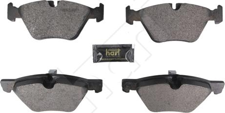 Hart 256 960 - Гальмівні колодки, дискові гальма autozip.com.ua