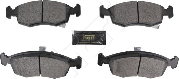 Hart 256 553 - Гальмівні колодки, дискові гальма autozip.com.ua
