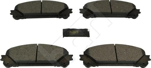 Hart 256 502 - Гальмівні колодки, дискові гальма autozip.com.ua