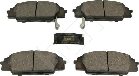 Hart 256 513 - Гальмівні колодки, дискові гальма autozip.com.ua