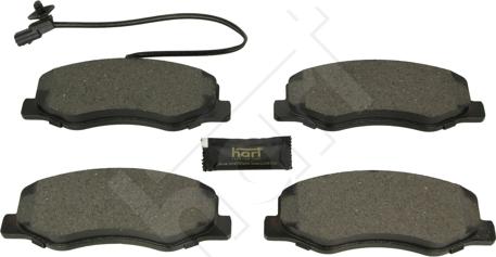 Hart 260 561 - Гальмівні колодки, дискові гальма autozip.com.ua