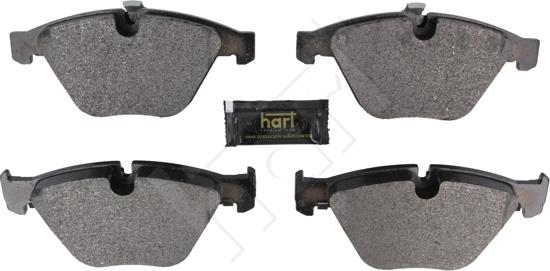 Hart 261 786 - Гальмівні колодки, дискові гальма autozip.com.ua