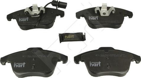 Hart 211 813 - Гальмівні колодки, дискові гальма autozip.com.ua