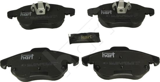 Hart 211 820 - Гальмівні колодки, дискові гальма autozip.com.ua