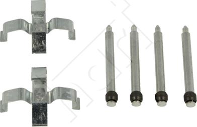 Hart 223 495 - Комплектуючі, колодки дискового гальма autozip.com.ua