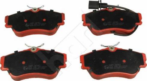 Hart 223 745 - Гальмівні колодки, дискові гальма autozip.com.ua