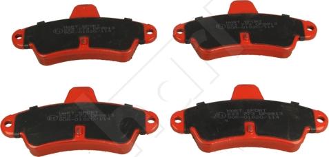 Hart 223 773 - Гальмівні колодки, дискові гальма autozip.com.ua