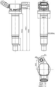 HC-Cargo 150654 - Котушка запалювання autozip.com.ua