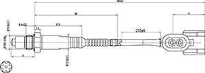 HC-Cargo 181798 - Лямбда-зонд, датчик кисню autozip.com.ua