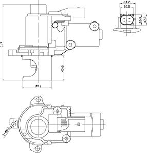 HC-Cargo 182595 - Клапан повернення ОГ autozip.com.ua