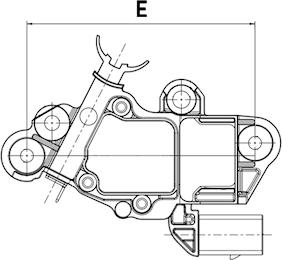 HC-Cargo 335991 - Регулятор напруги генератора autozip.com.ua