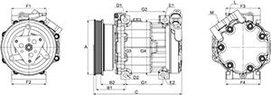 HC-Cargo 240400 - Компресор, кондиціонер autozip.com.ua