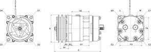 HC-Cargo 240347 - Компресор, кондиціонер autozip.com.ua