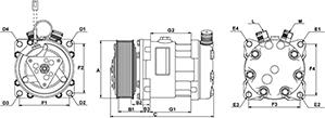 HC-Cargo 240235 - Компресор, кондиціонер autozip.com.ua