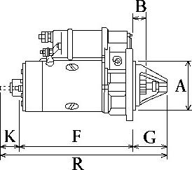 HC-Cargo F 032 114 447 - Стартер autozip.com.ua