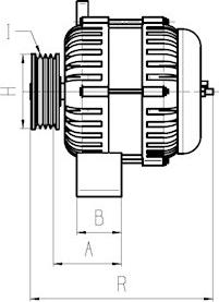 HC-Cargo F 032 110 766 - Генератор autozip.com.ua