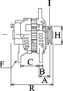 HC-Cargo F 032 111 495 - Генератор autozip.com.ua