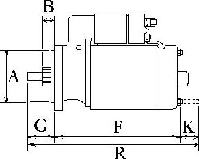 HC-Cargo F 032 113 934 - Стартер autozip.com.ua