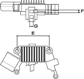 HC-Cargo F 032 139 980 - Регулятор напруги генератора autozip.com.ua