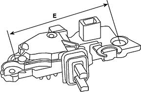 HC-Cargo F 032 135 321 - Регулятор напруги генератора autozip.com.ua