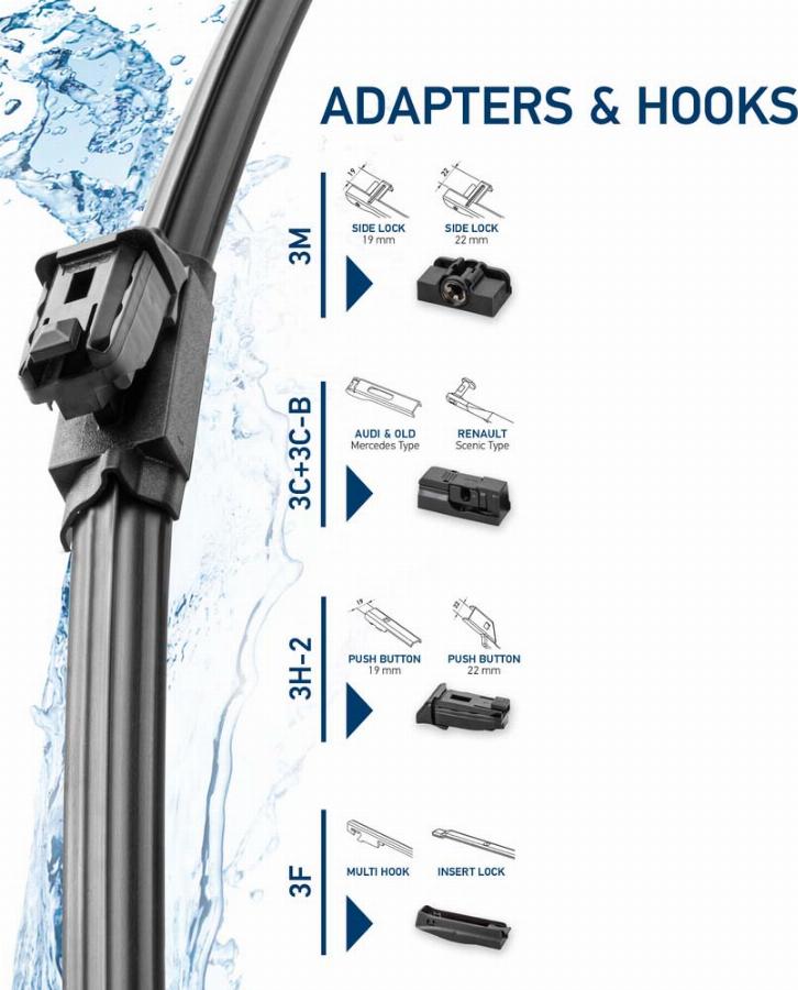 HELLA 9XW 358 164-141 - Щітка склоочисника autozip.com.ua