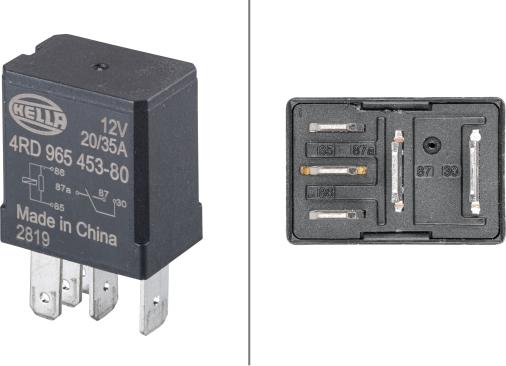 HELLA 4RD 965 453-801 - Реле, інтервал включення склоочисника autozip.com.ua