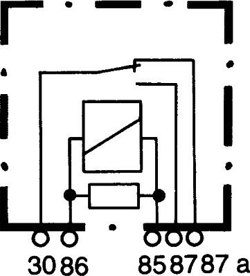 HELLA 4RD 933 319-007 - Реле, робочий струм autozip.com.ua