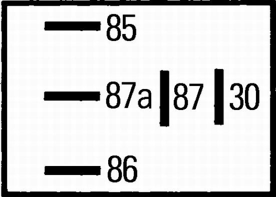 HELLA 4RD 933 319-017 - Реле, робочий струм autozip.com.ua