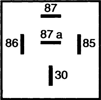 HELLA 4RD 933 332-041 - Реле, робочий струм autozip.com.ua