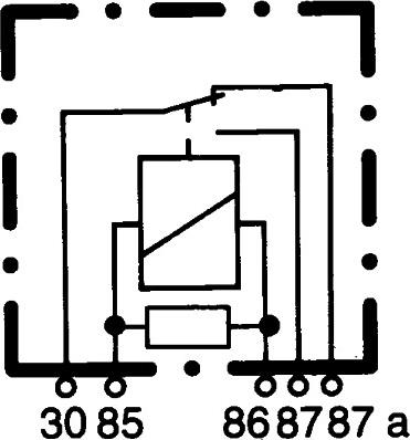 HELLA 4RD 007 903-001 - Реле, робочий струм autozip.com.ua