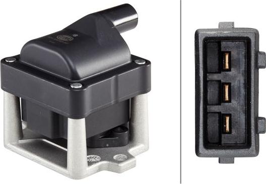 HELLA 5DA 006 623-951 - Котушка запалювання autozip.com.ua