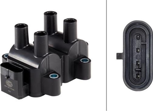 HELLA 5DA 193 175-391 - Котушка запалювання autozip.com.ua