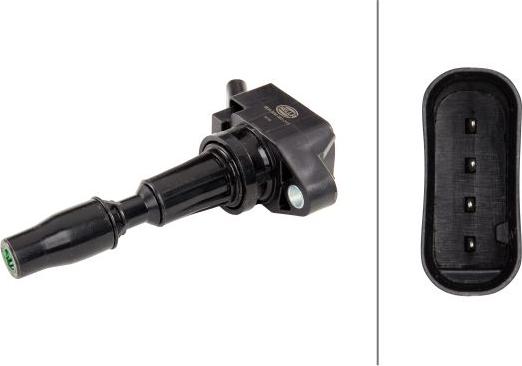 HELLA 5DA 358 057-711 - Котушка запалювання autozip.com.ua