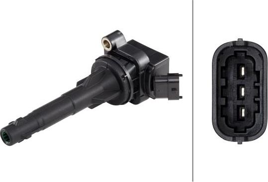 HELLA 5DA 358 000-921 - Котушка запалювання autozip.com.ua