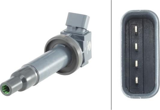 HELLA 5DA 358 000-421 - Котушка запалювання autozip.com.ua