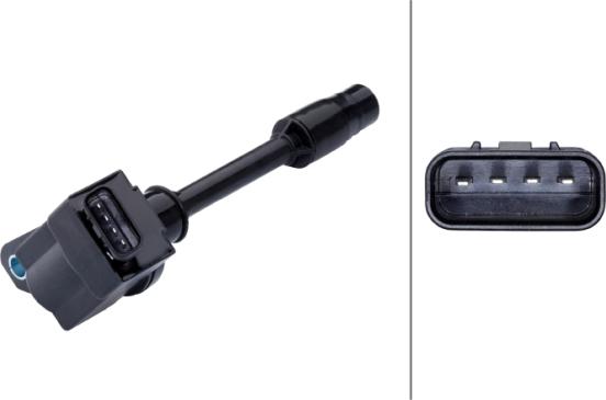 HELLA 5DA 358 168-091 - Котушка запалювання autozip.com.ua