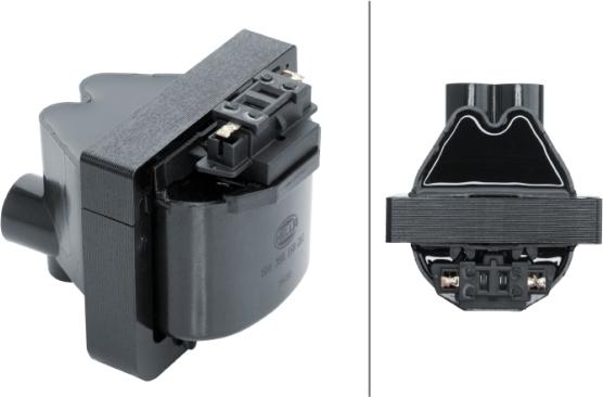 HELLA 5DA 358 168-281 - Котушка запалювання autozip.com.ua