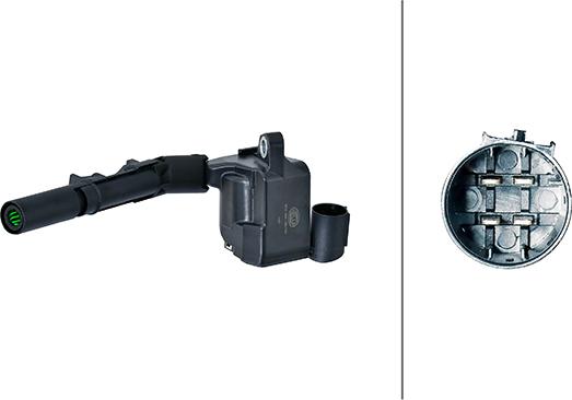 HELLA 5DA 358 168-731 - Котушка запалювання autozip.com.ua